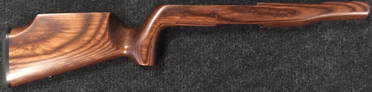 Absolutely Beautiful Multi Brown Laminate Stock Very Ergonomic with open sights or scope