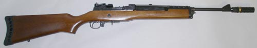 Mini 14 or 30 rifle with Boss installed