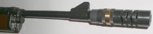tuneable gas block installed
